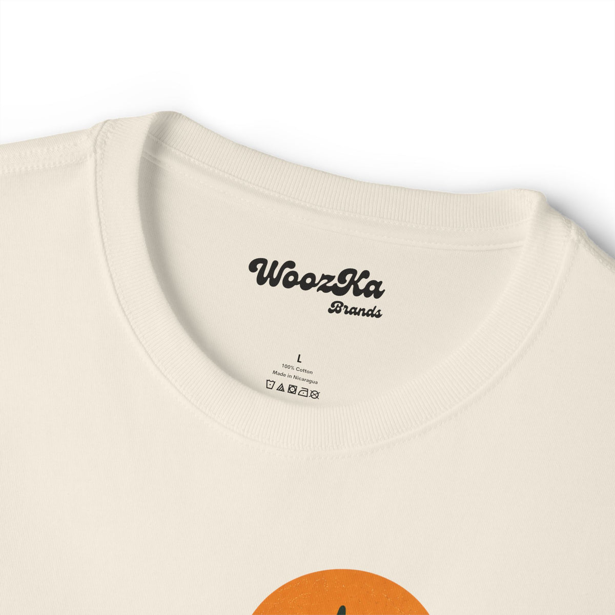 WoozKa Brands Camp Coffee Camping Oversized Boxy T-Shirt, Front Graphic