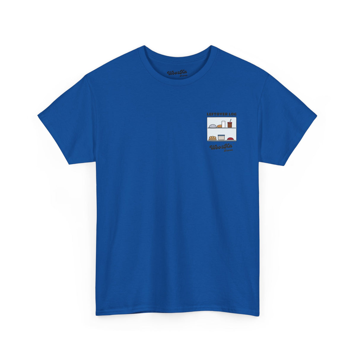WoozKa Brands Funny Thanksgiving Leftovers T-Shirt, Turkey Pie Back Print