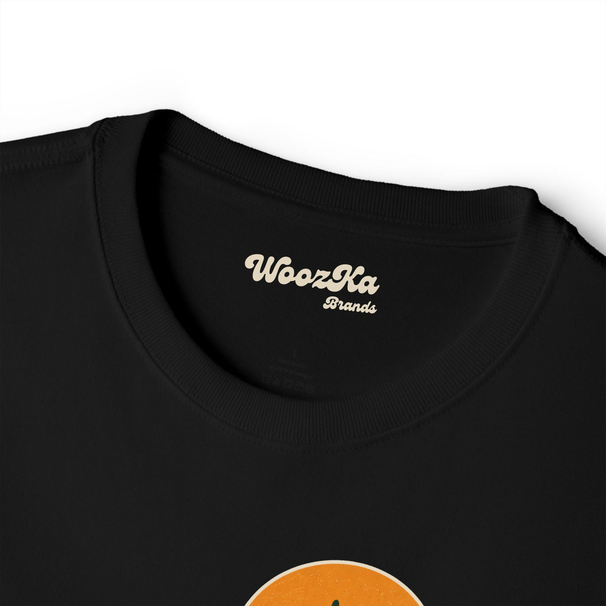WoozKa Brands Camp Coffee Camping Oversized Boxy T-Shirt, Front Graphic