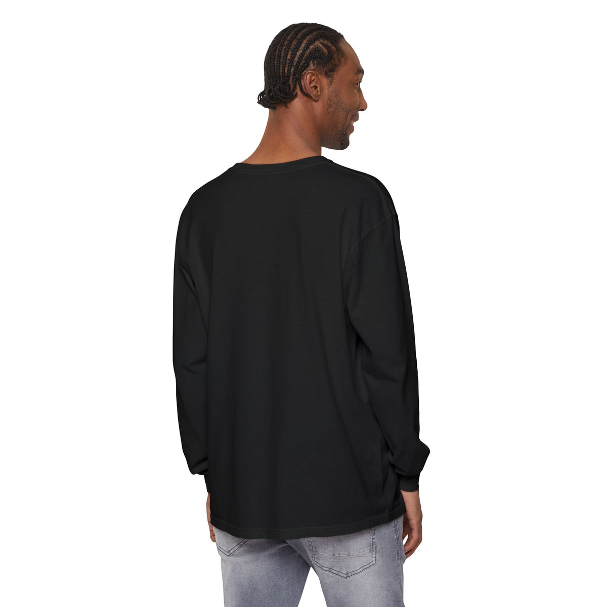 WoozKa Brands Soup Weather Bear Long Sleeve T-Shirt, Front Graphic