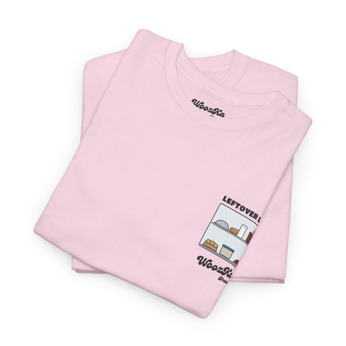 WoozKa Brands Funny Thanksgiving Leftovers T-Shirt, Turkey Pie Back Print