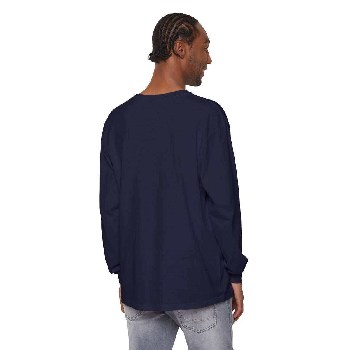 WoozKa Brands Soup Weather Bear Long Sleeve T-Shirt, Front Graphic