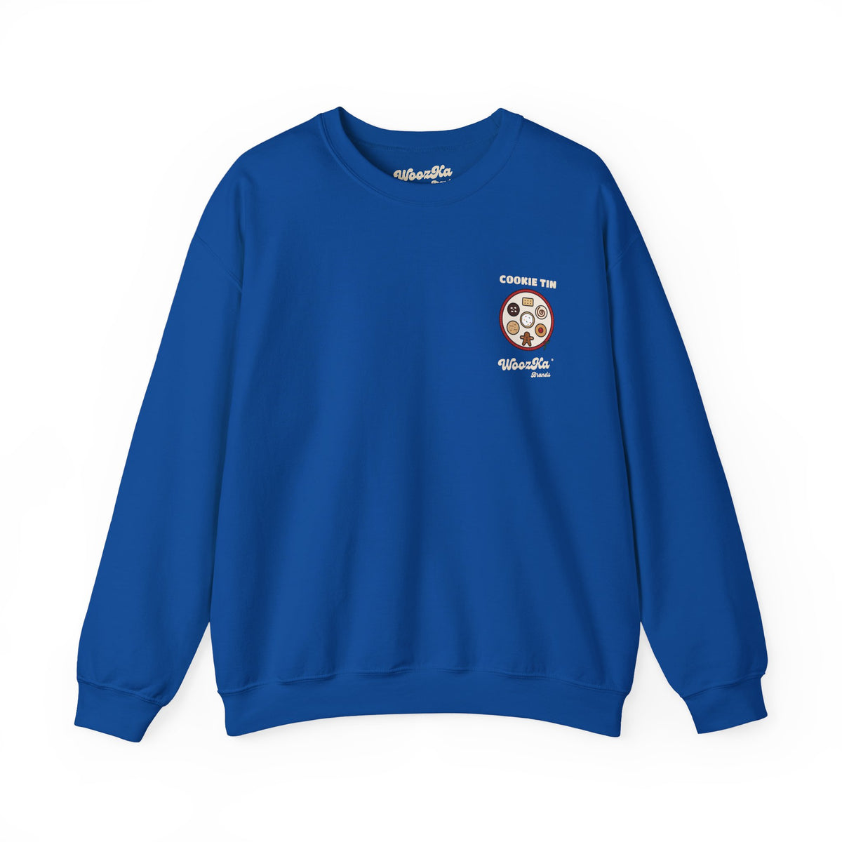 WoozKa Brands Christmas Cookie Sweatshirt, Holiday Baking Back Print