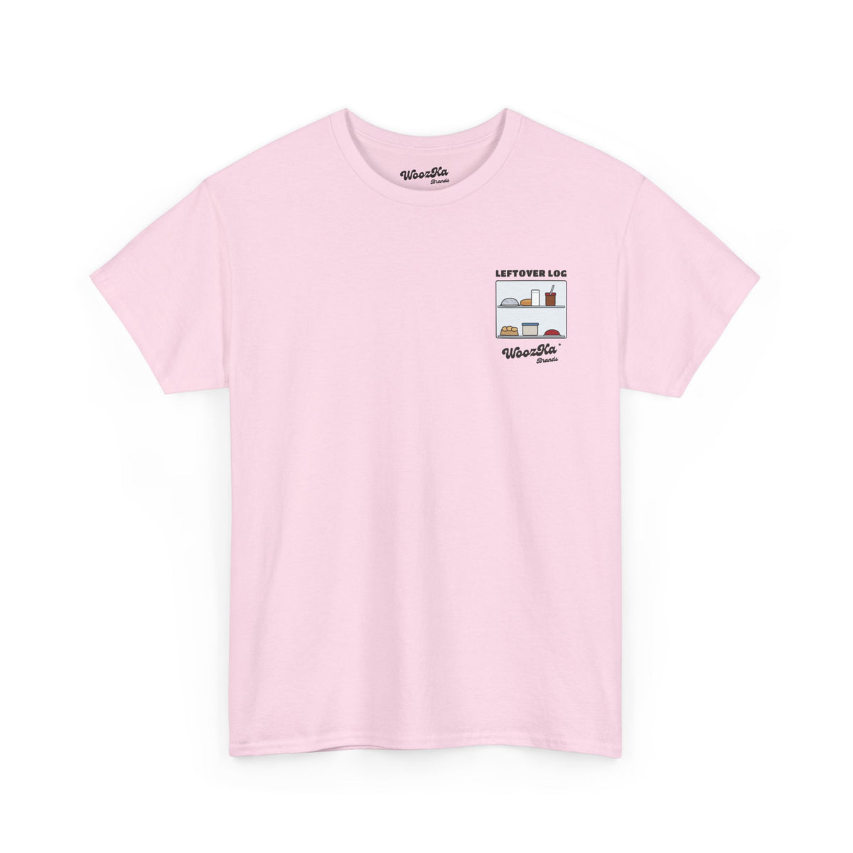 WoozKa Brands Funny Thanksgiving Leftovers T-Shirt, Turkey Pie Back Print