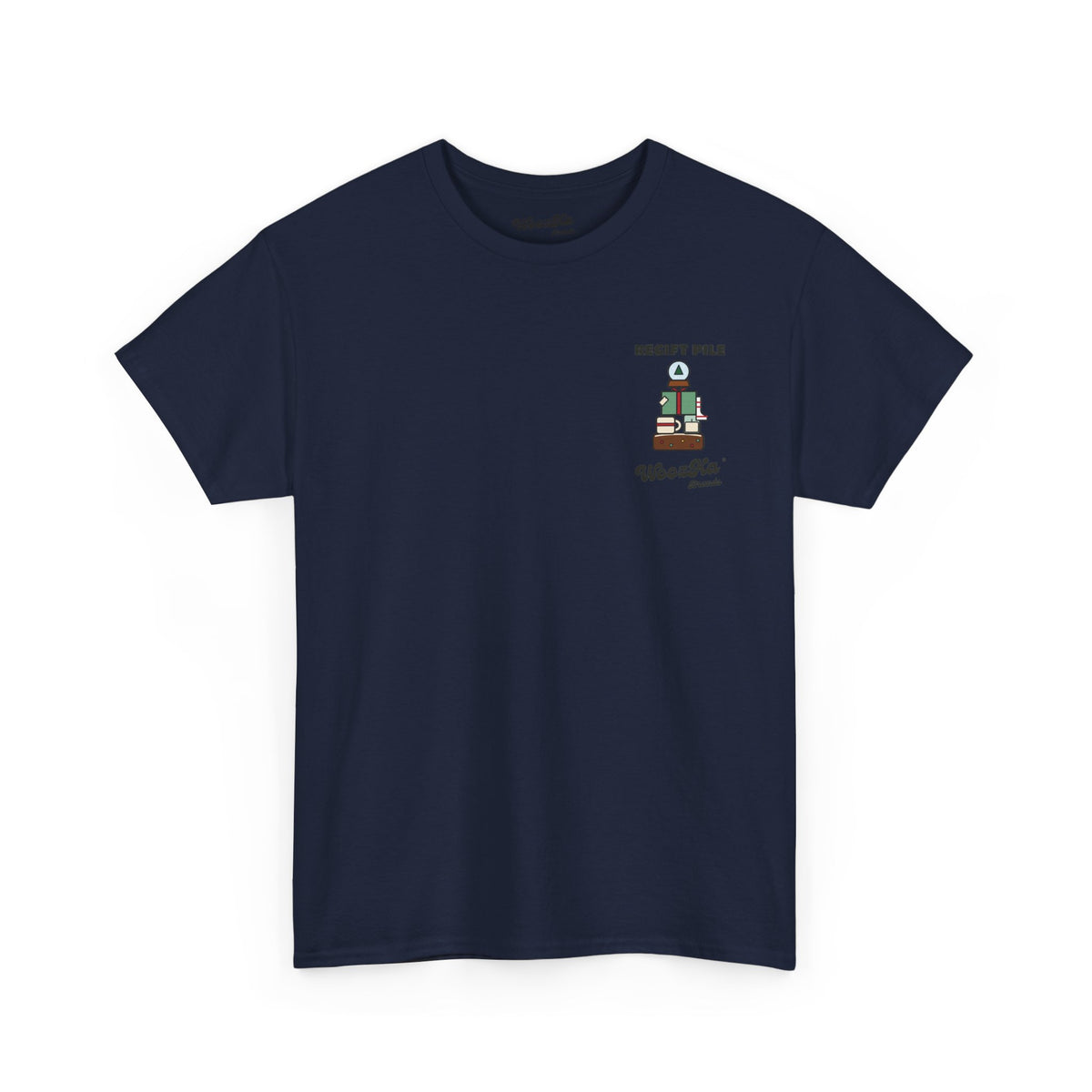 WoozKa Brands Funny Christmas T-Shirt, Regift Office Party Back Print