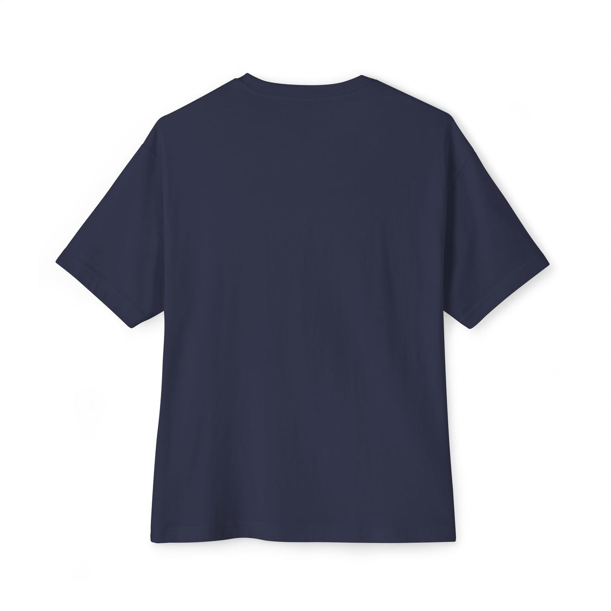 WoozKa Brands Scarf Season Penguin Oversized Boxy T-Shirt, Front Graphic