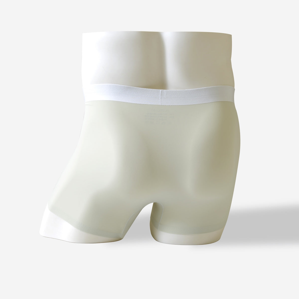 WoozKa Men's Milk Silk Ice Silk Boxer Briefs, Seamless Cooling Trunks